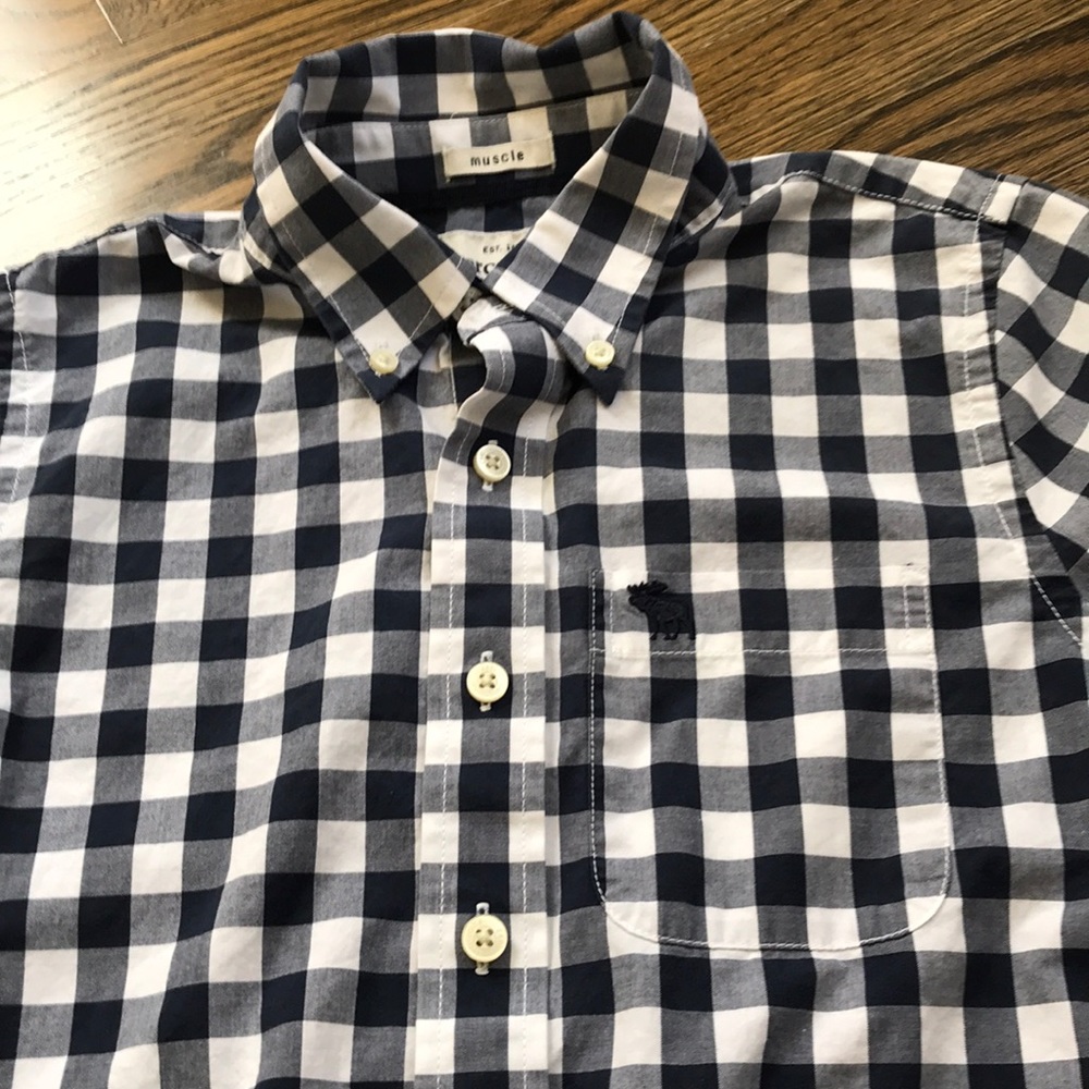 Boys long sleeved button down